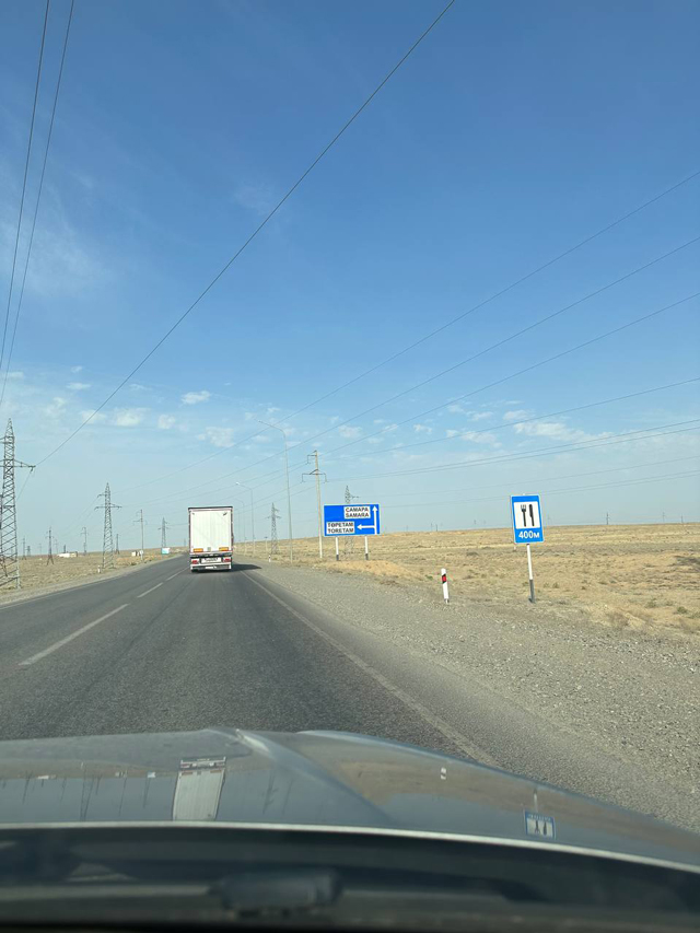 В Узбекистан на автомобиле 2023. Дороги и границы.